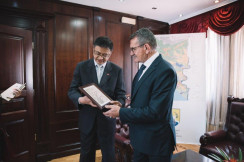Takimi me ambasadorin e Republikës së Kinës Liu Jin-