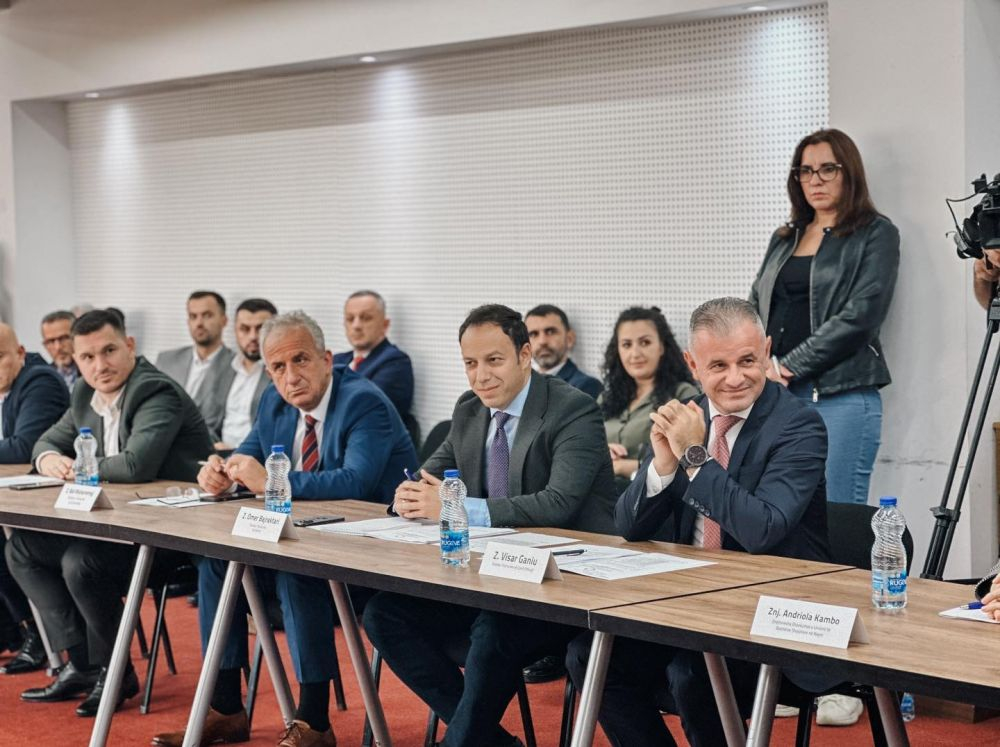 Redovni sastanak Unije Albanskih Opština - Đakovica