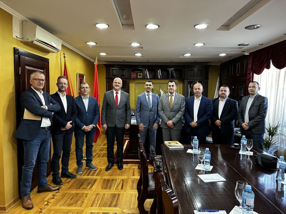 Një delegacion nga qyteti i Elbasanit qëndroi për vizitë në Ulqin
