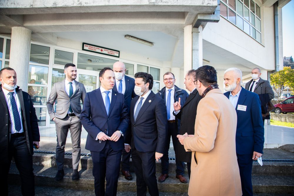Kryeministri Dr. Dritan Abazoviq, vizitë pune në Ulqin