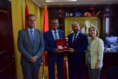 Delegacija Grupe prijateljstva Velike narodne skupštine Turske boravila u zvaničnoj posjeti opštini Ulcinj.