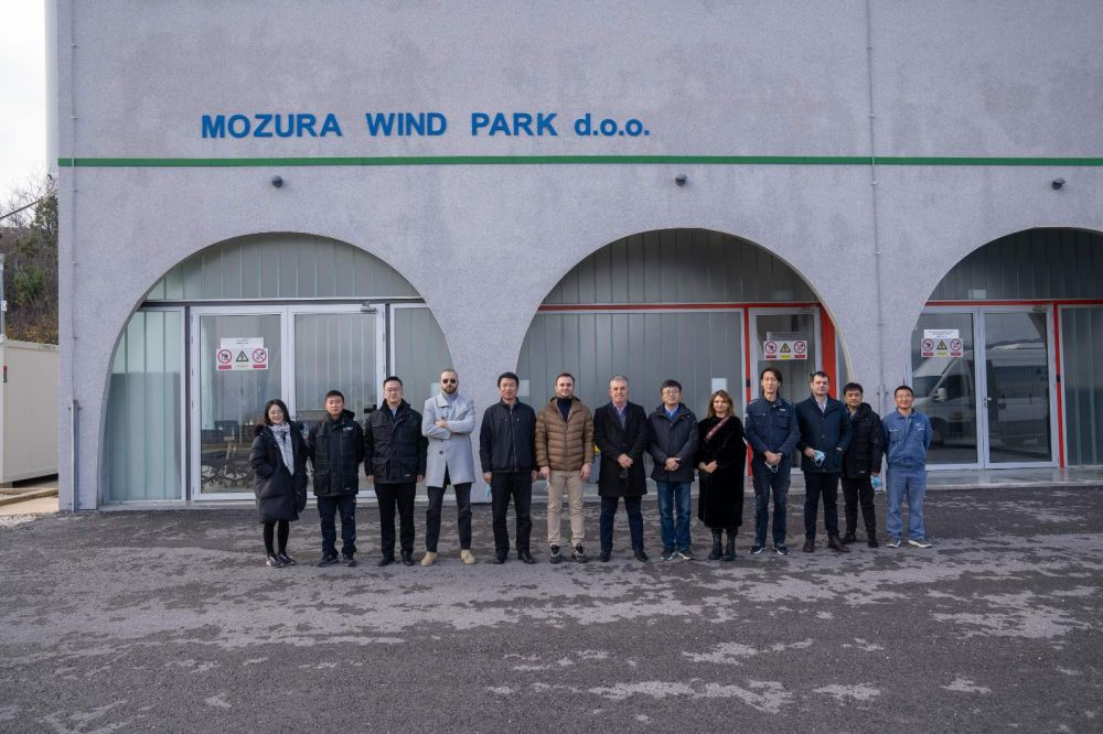 Dabović i Sulejmani posjetili kompaniju Mozura Wind Park