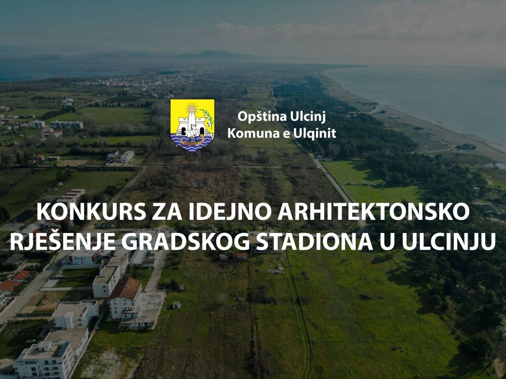 Odgovori na postavljenja pitanja u vezi konkursa za idejno arhitektonsko rješenje gradskog stadiona u Ulcinju