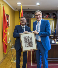   Ambasadori I Republikës Federale të Gjermanisë vizitoi Ulqinin